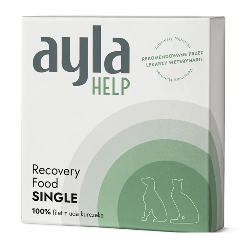 Ayla Help Recovery Food Single 38g Liofilizowana Żywność Regeneracyjna Dla Psów I Kotów Filet Z Uda Kurczaka Dostępne od ręki