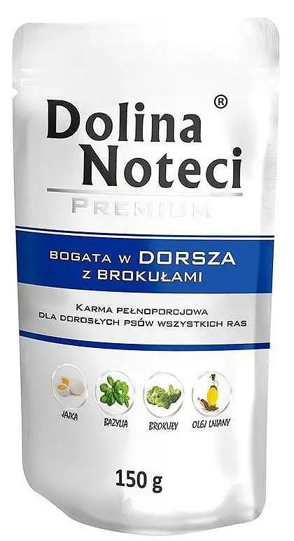 Dolina Noteci Premium Adult Karma z dorszem dla psa 150g Niska cena