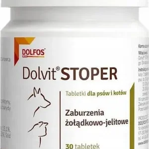 Bestseller Dolvit Stoper dla psa i kota Suplement diety 30 tab.