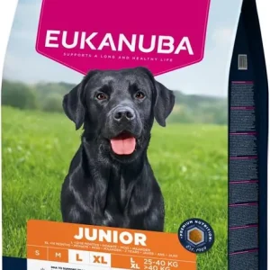 Bezpieczne zakupy Eukanuba Pies Junior Large/Extra Large Karma z kurczakiem 15kg