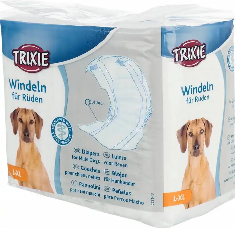 Bestseller Trixie Pieluchy dla psa (samca) rozm L-XL 12szt. nr 23643