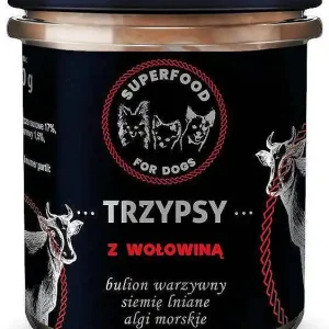 Hit cenowy Trzypsy Adult Karma z wołowiną dla psa 300g