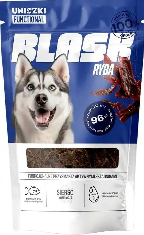 Bestseller Uniszki Functional Blask Przysmaki z rybą dla psa 90g