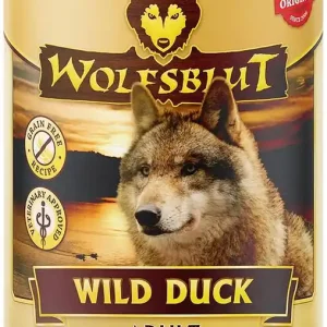 Hit cenowy Wolfsblut Wild Duck Karma z kaczką dla psa puszka 395g