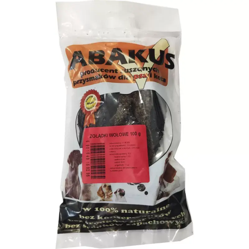 ABAKUS Żwacze wołowe (żołądki) 100g Nie przegap
