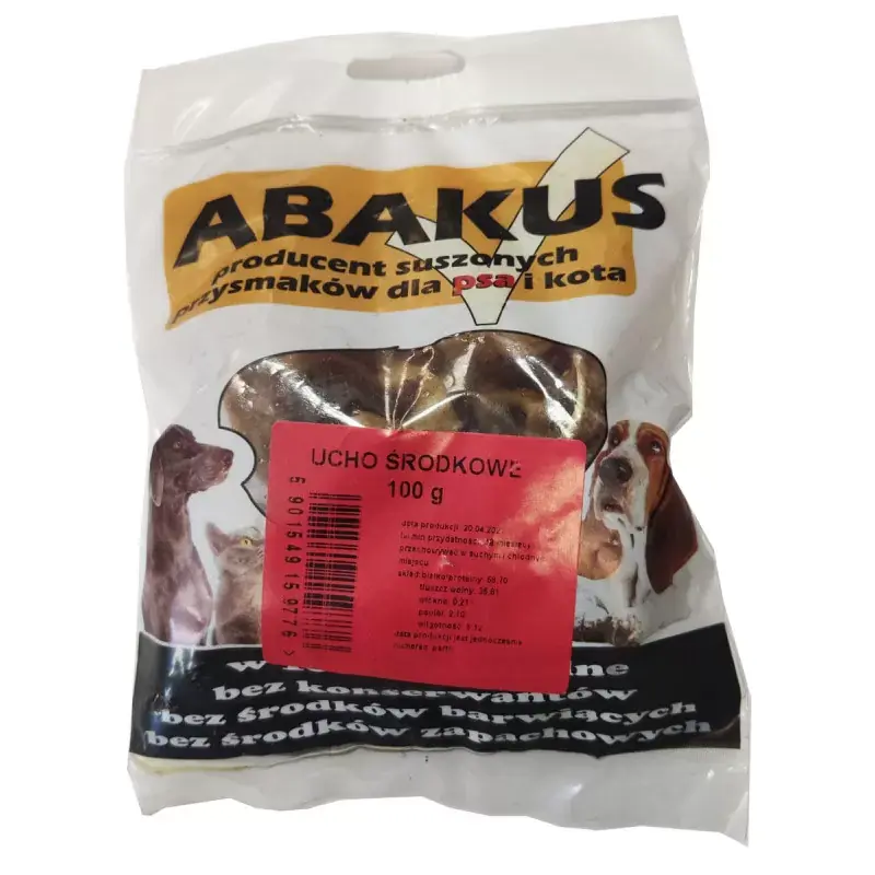 ABAKUS Uszy środkowe 100g Kup teraz