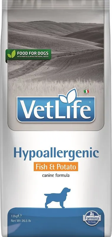 Farmina Vet Life Hypoallergenic Fish&Potato Karma dla psa 12kg Rabat