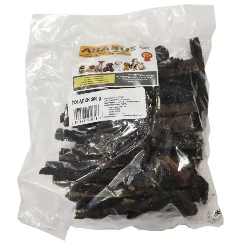 Wyprzedaż ABAKUS Żwacze wołowe (żołądki) 500g