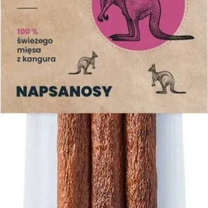 Happy Snacky Napsanosy Przysmaki z kangura dla psa 3szt Zniżka