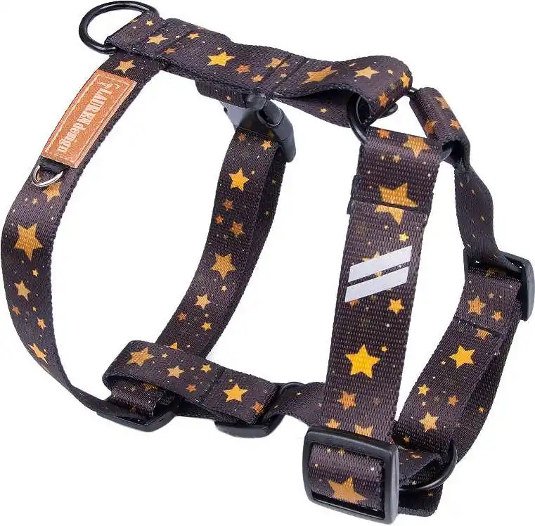 Wysoka jakość Lauren Design Szelki Guard dla psa rozm. L kolor brązowy Stars nr 22033500 OSTATNIA SZTUKA