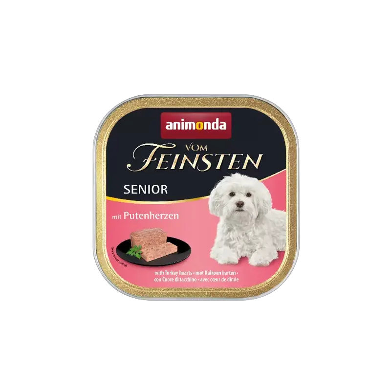 ANIMONDA Vom Feinsten Senior serca indyka Nowy