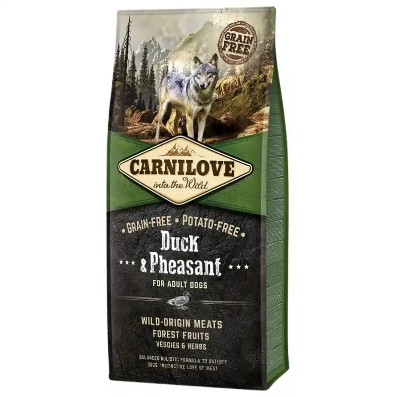 Popularny CARNILOVE Grain-Free Adult Duck & Pheasant - Kaczka i Bażant