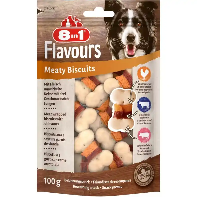 8in1 Flavours Skewer Bites 100g Hit cenowy