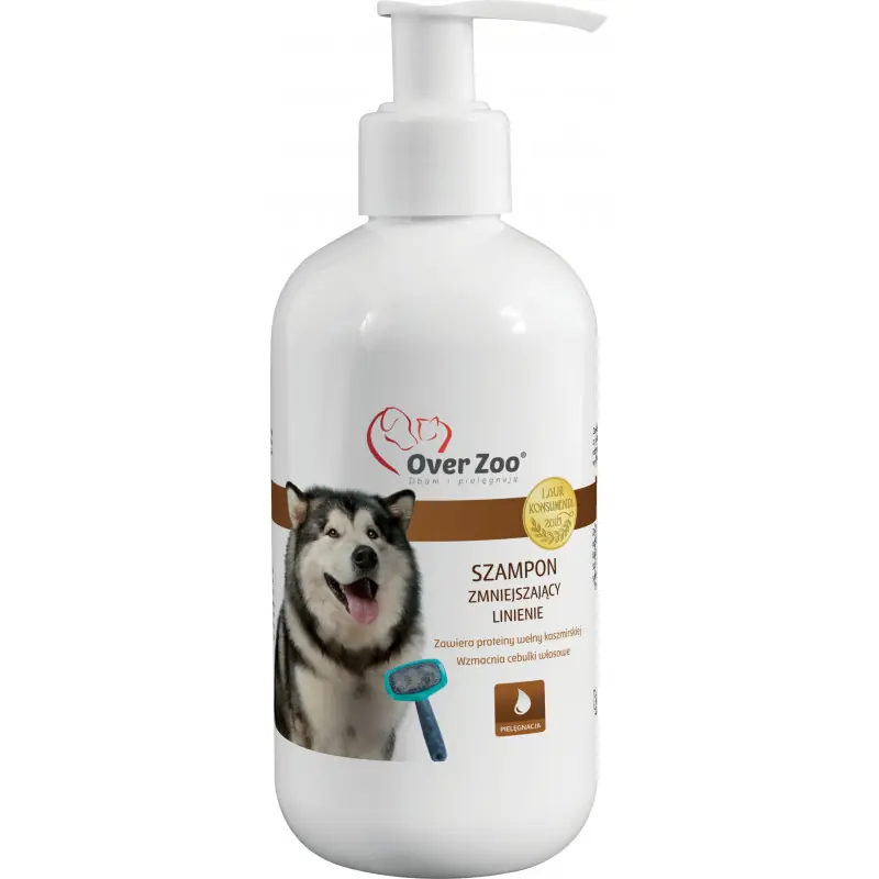OVER ZOO Szampon zmniejszający linienie 250ml Oferta limitowana
