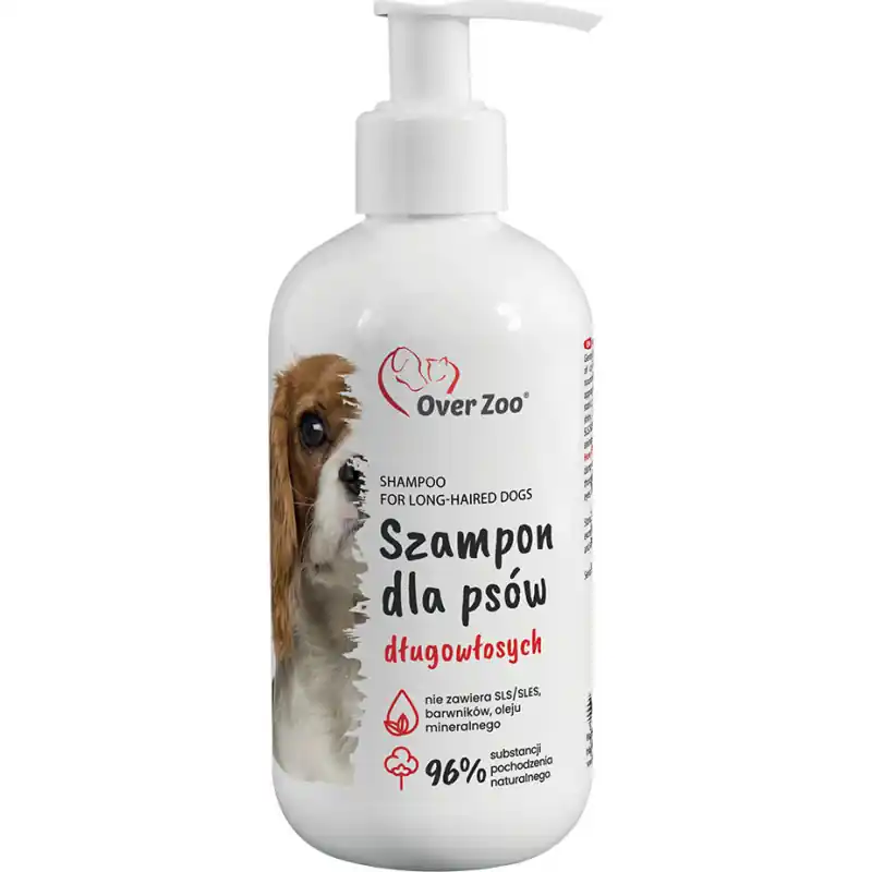 OVER ZOO Szampon dla psów długowłosych 250ml Zamów dziś