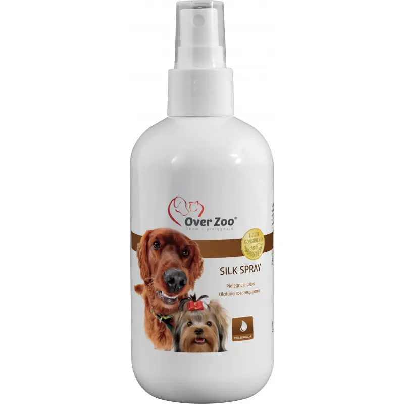 OVER ZOO Silk Spray 250ml - ułatwia rozczesywanie sierści Okazja