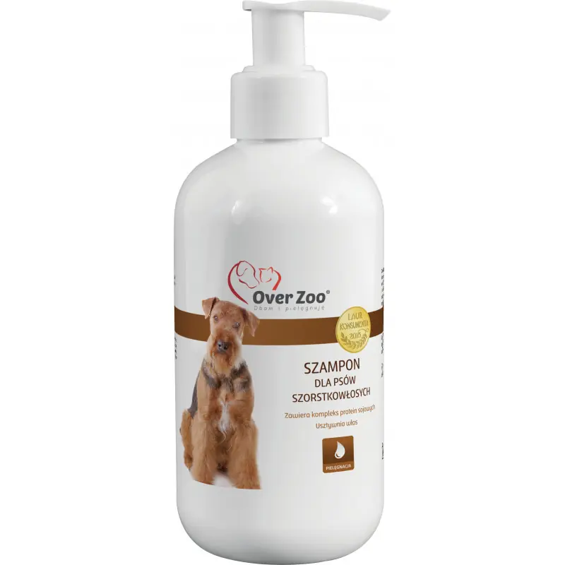 OVER ZOO Szampon dla psów szorstkowłosych 250ml Dostępne od ręki