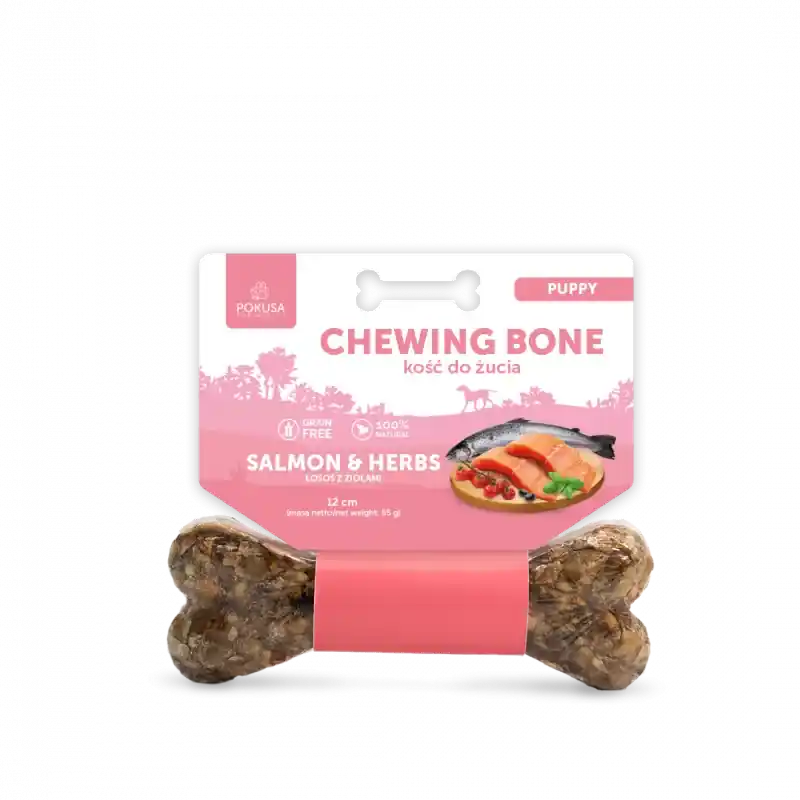 POKUSA Chewing bone Puppy 12 cm Bezpieczna płatność