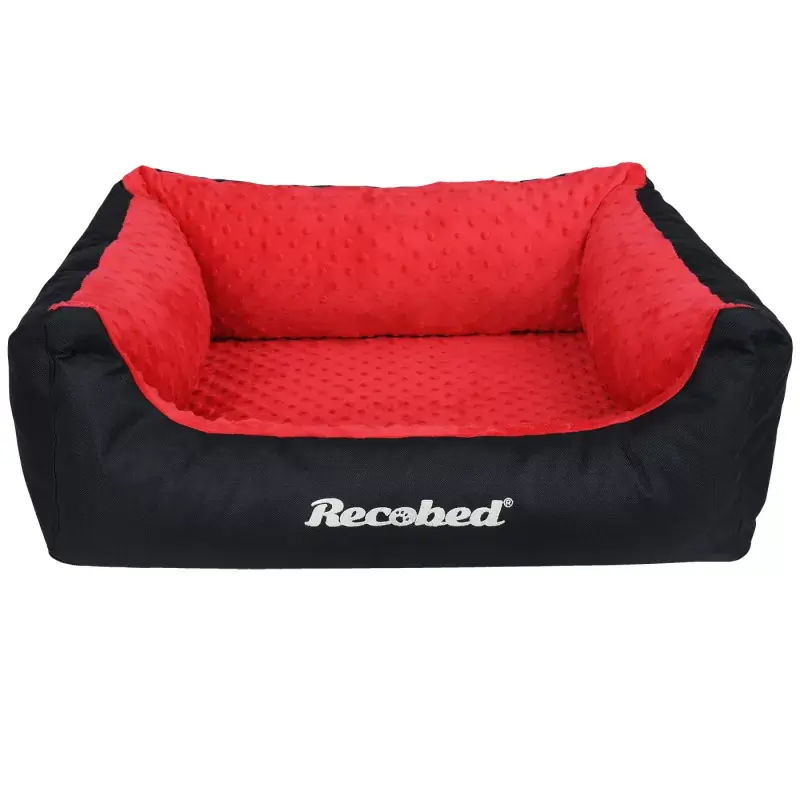Oferta czasowa RECOBED Kanapa Sargasso Czarny & Czerwony
