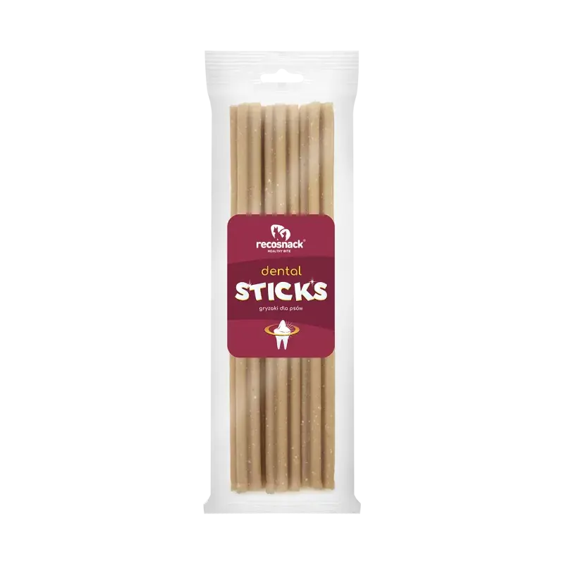 Bestseller RECOSNACK Dental Sticks Naturalne 23 cm