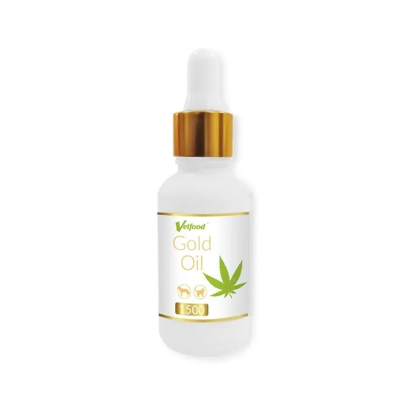 Zniżka VETFOOD CBD Gold Oil 1500mg / 30ml