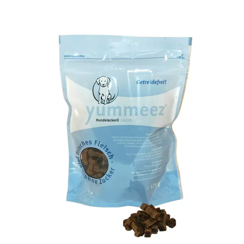 YUMMEEZ Kosteczki Łososiowe 175 g Wybór klientów