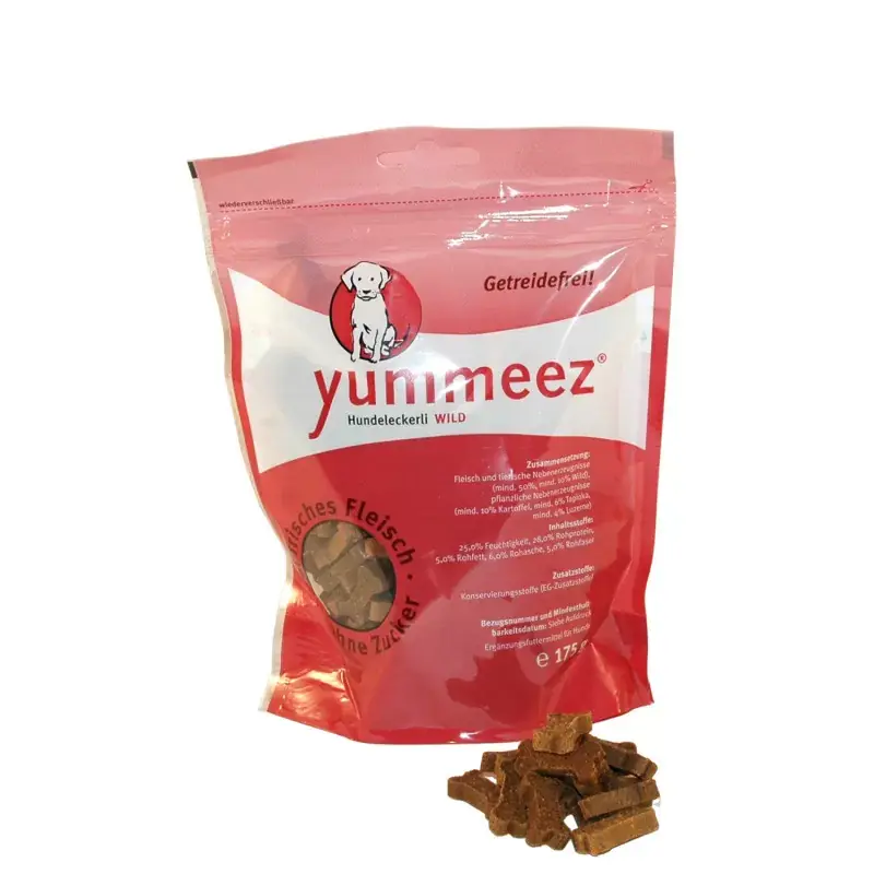 YUMMEEZ Kosteczki z Dziczyzny 175 g Premium