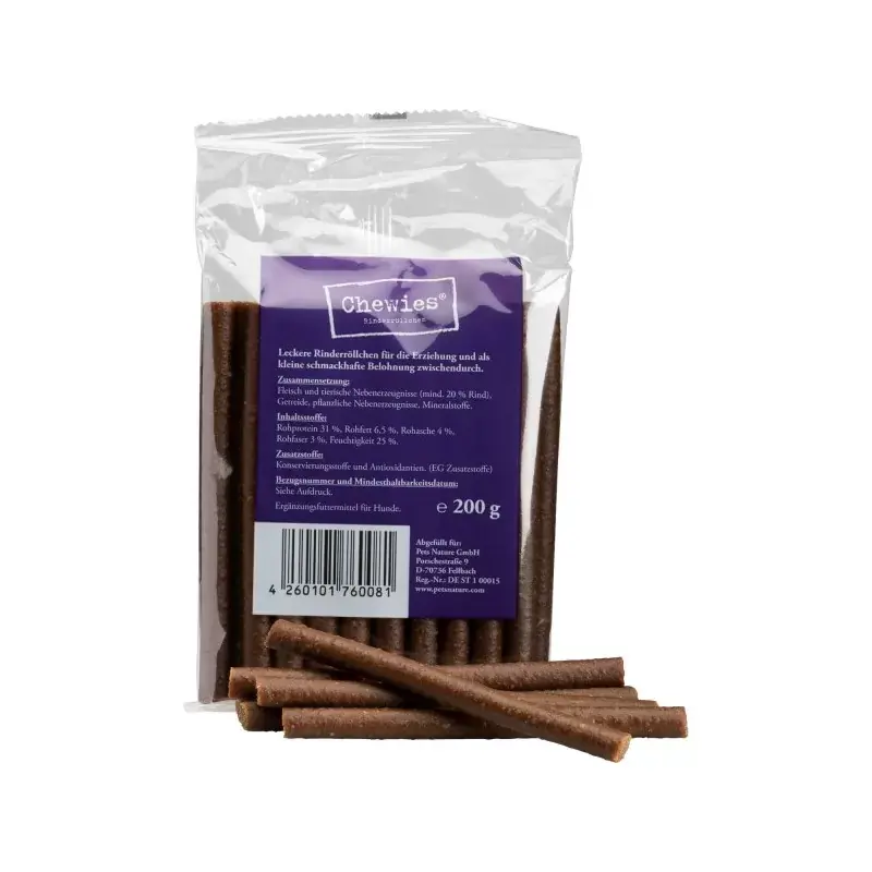Nowość CHEWIES Rolki Wołowe 200 g