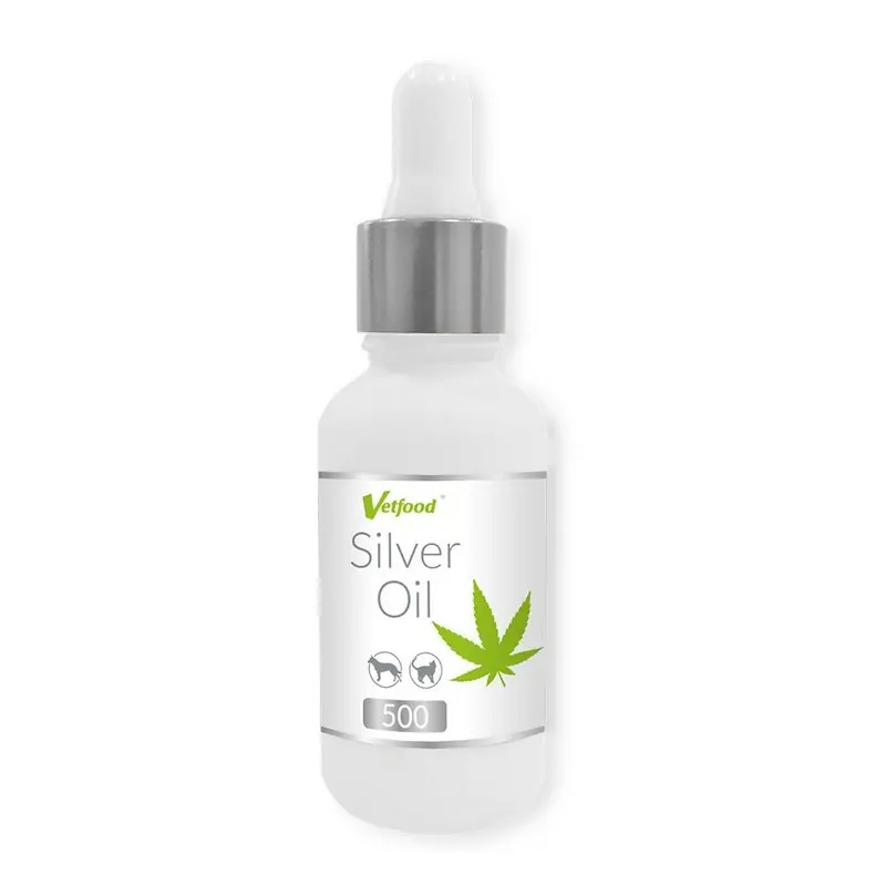 VETFOOD CBD Silver Oil 500 mg Nowy