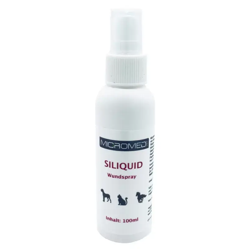 MICROMED Vet Siliquid, Spray na rany 100 ml Rabat
