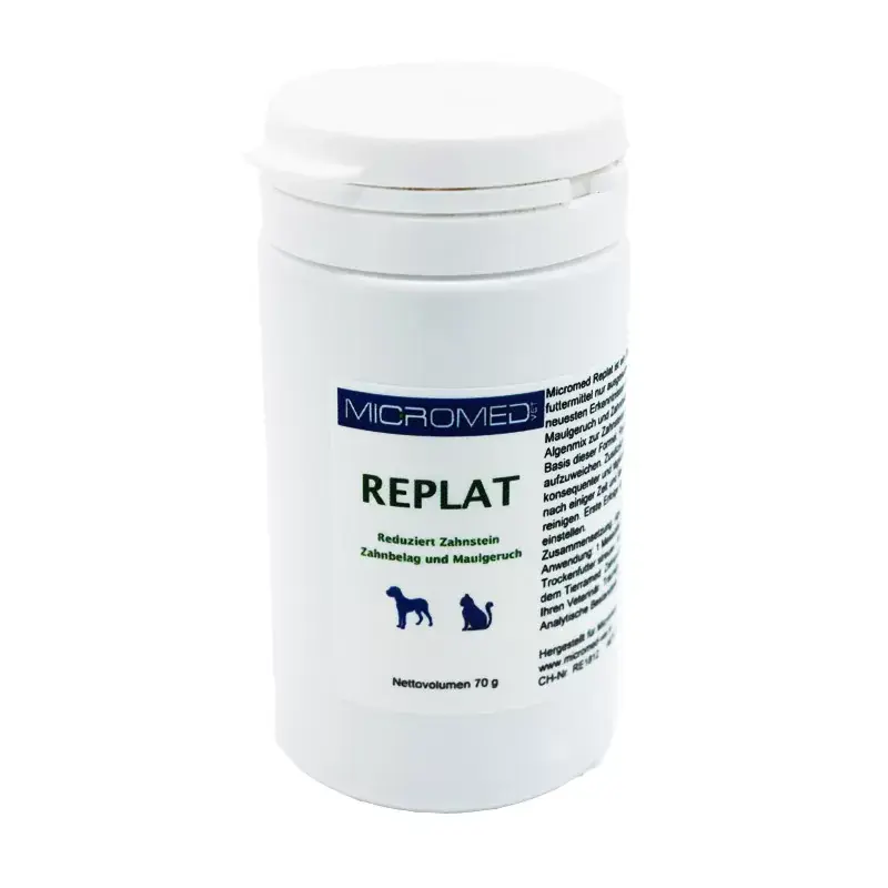 Bestseller MICROMED Vet Replat Suplement diety wspomagający higienę jamy ustnej 70 g
