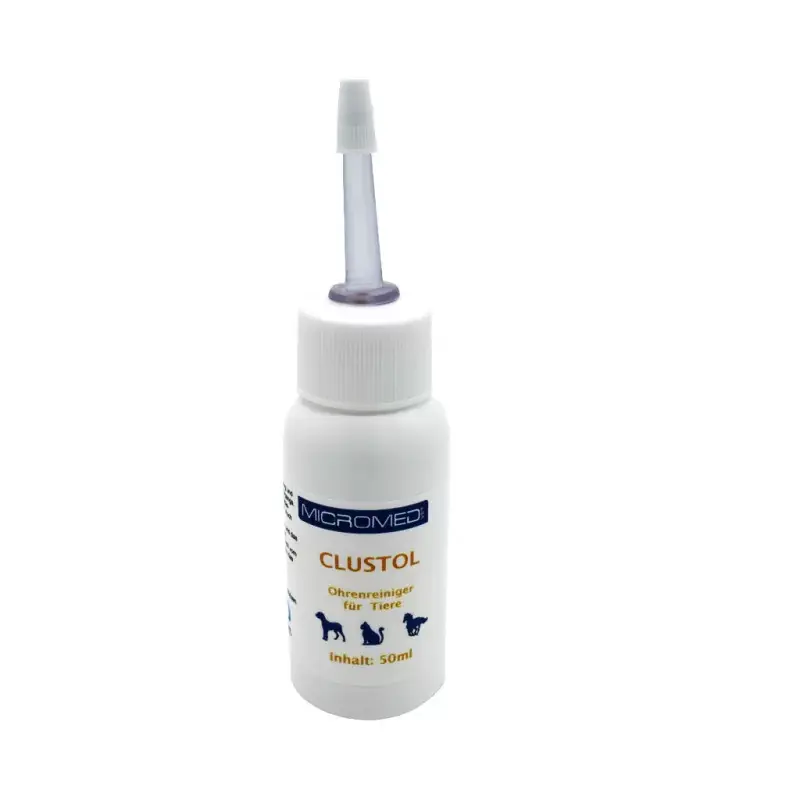 MICROMED Vet Clustol Płyn do higieny uszu 50ml Promocja