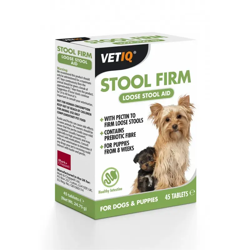 VETIQ Stool Firm Preparat przeciw biegunce 45 tabletek Obniżka ceny
