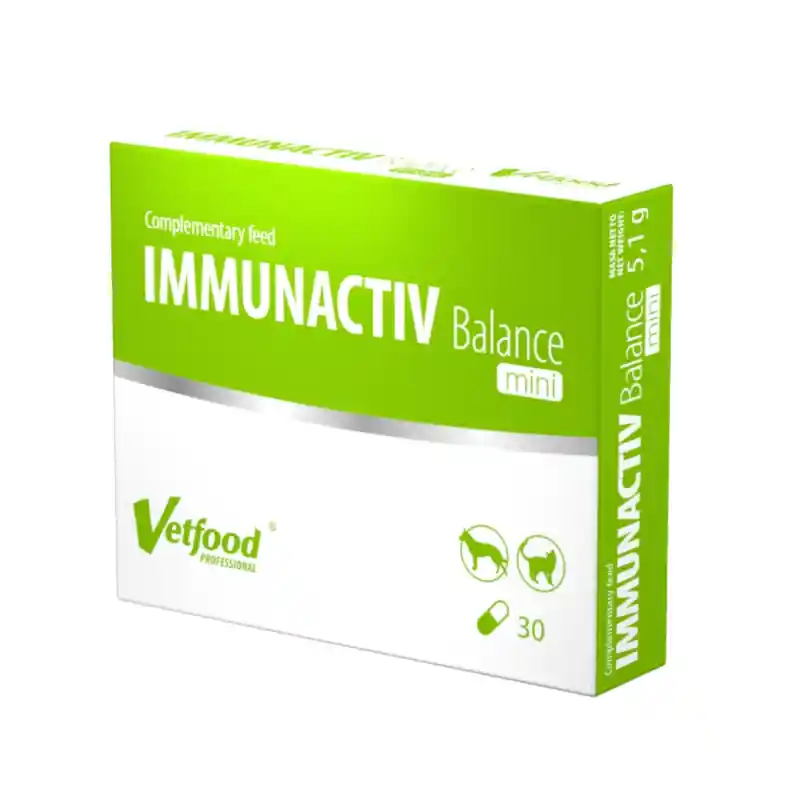VETFOOD Immunactiv Balance mini 30 kapsułek Zniżka