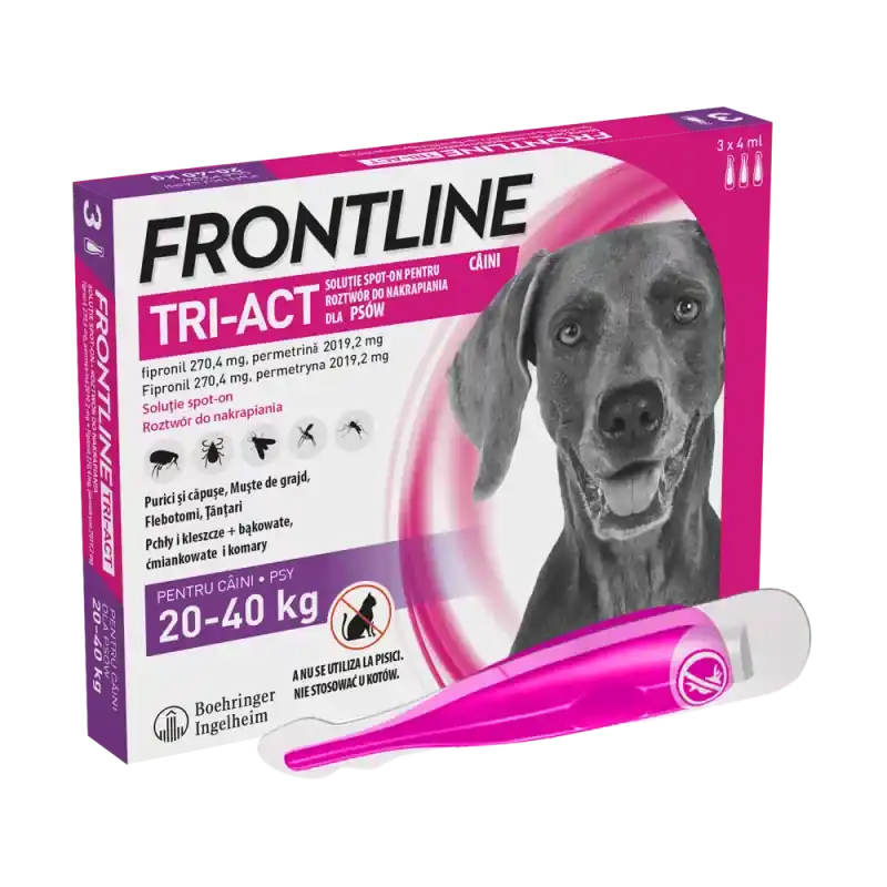 Wysoka jakość FRONTLINE Tri-Act Spot On L 20 - 40kg - 1 pipeta