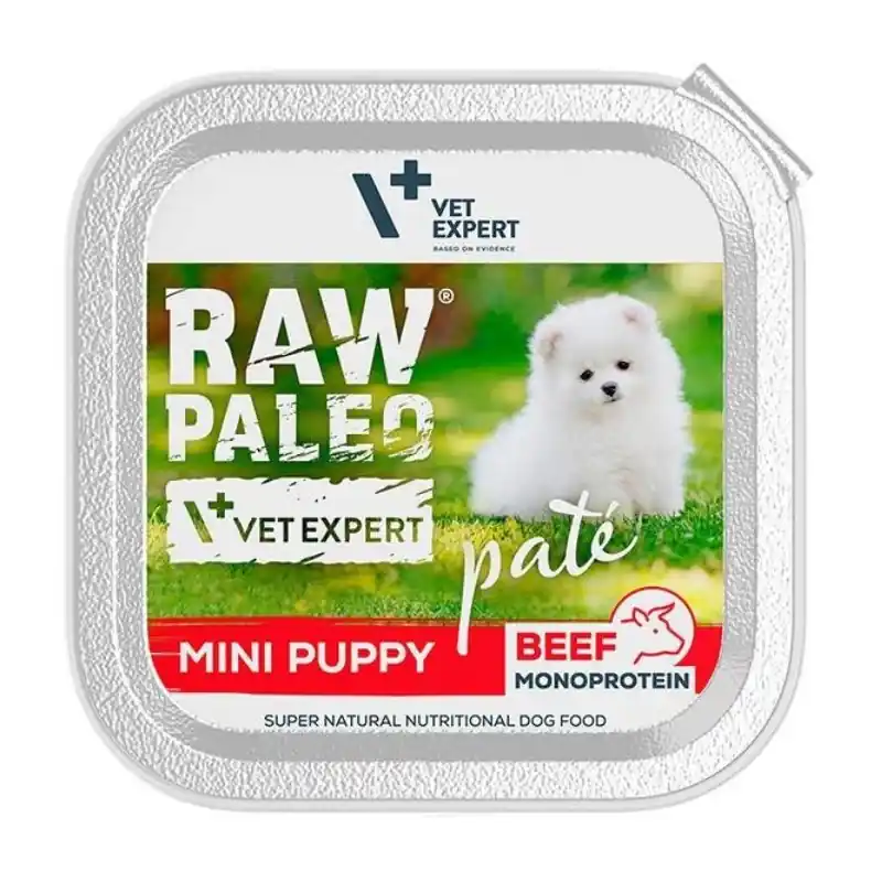 RAW PALEO Pate Mini Puppy Beef 150g Ograniczona ilość