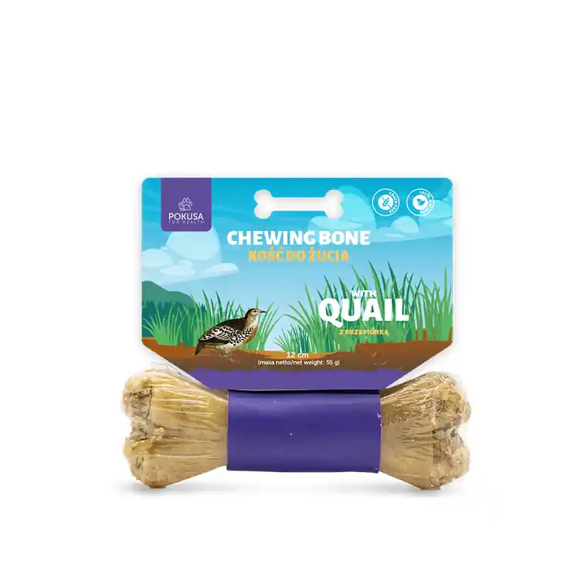 POKUSA Chewing bone Quail Darmowy zwrot