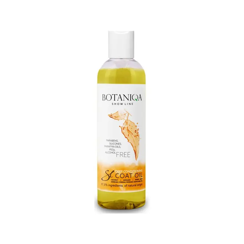 Najlepsza cena BOTANIQA SHOWLINE Deep Conditioning Coat Oil 250ml