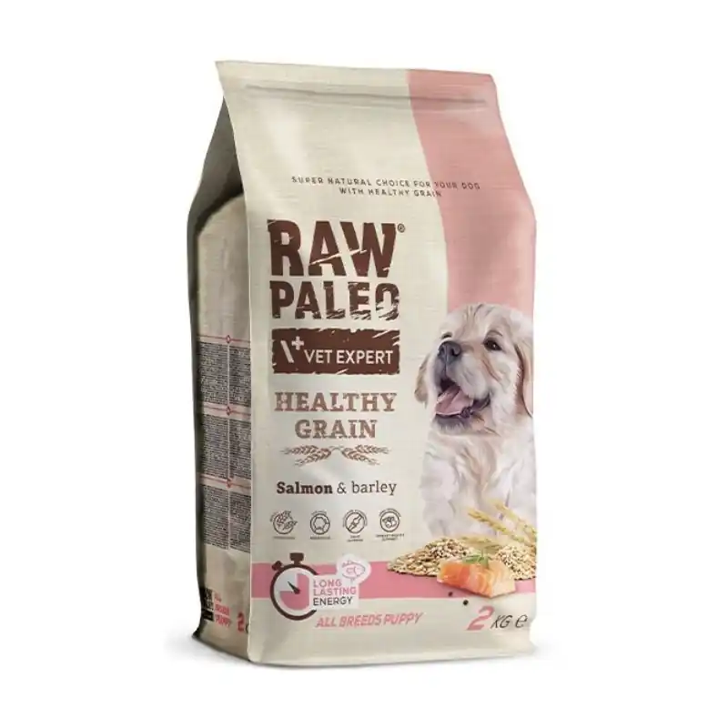 RAW PALEO Healthy Grain Salmon and Barley Puppy Kup online