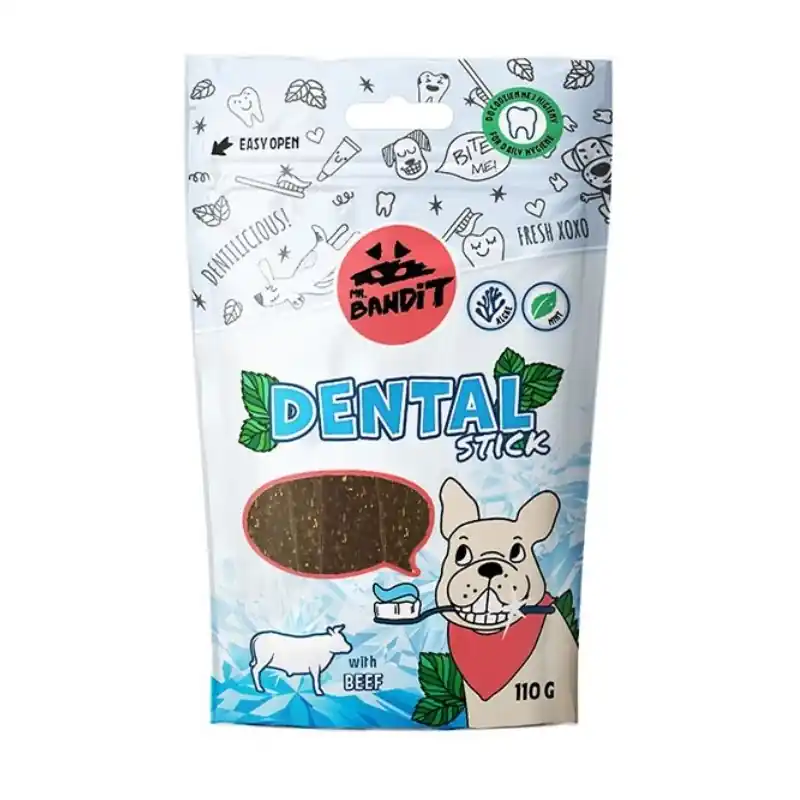 Bestseller MR. BANDIT Dental Sticks with Beef - Wołowina 110g