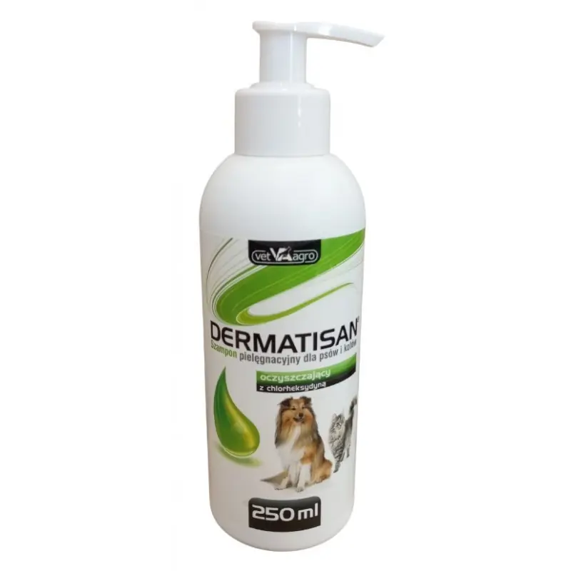 Zamów teraz VET AGRO DERMATISAN Szampon oczyszczający 250ml
