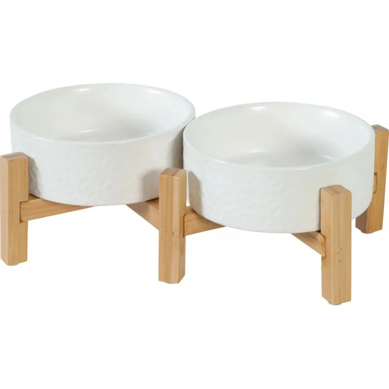 Nowość ZOLUX KERAMO DUO Miska ceramiczna - biały