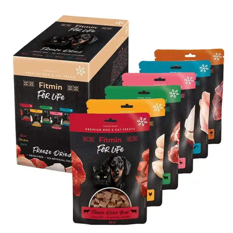 FITMIN For Life Freeze Dried Multipack dla psa i kota (6 x 30g) Taniej