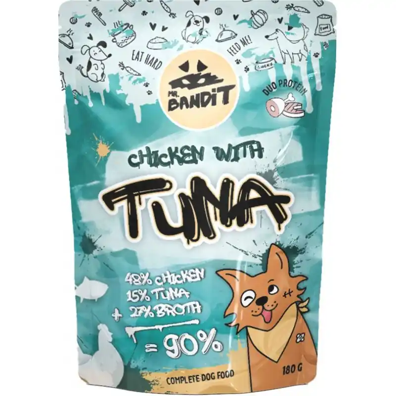 Bezpieczna płatność MR. BANDIT Chicken with Tuna
