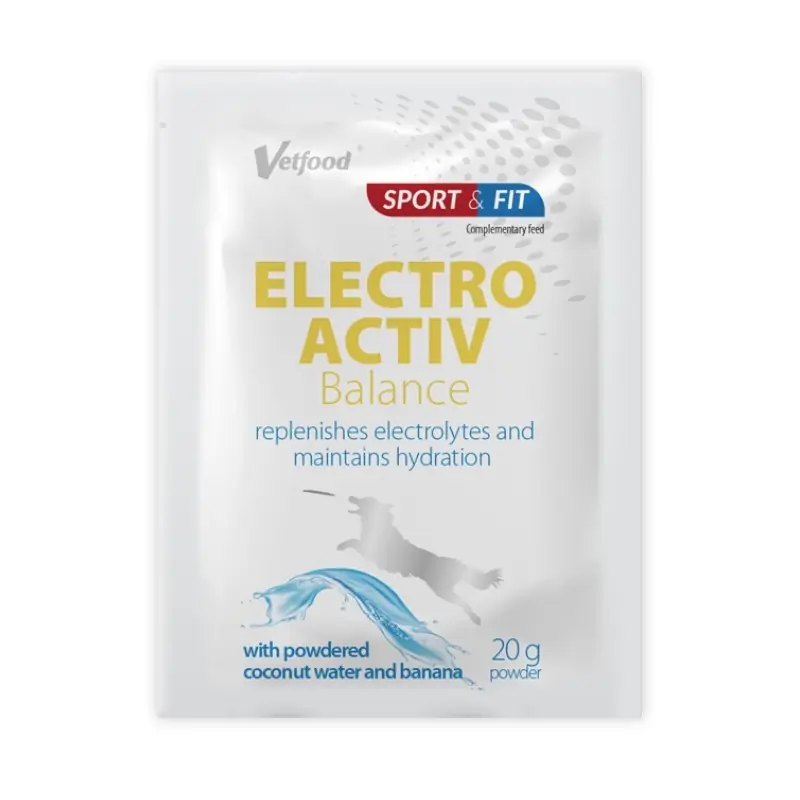 Cena promocyjna VETFOOD Electroactiv Balance - Banan (saszetka 20 g)