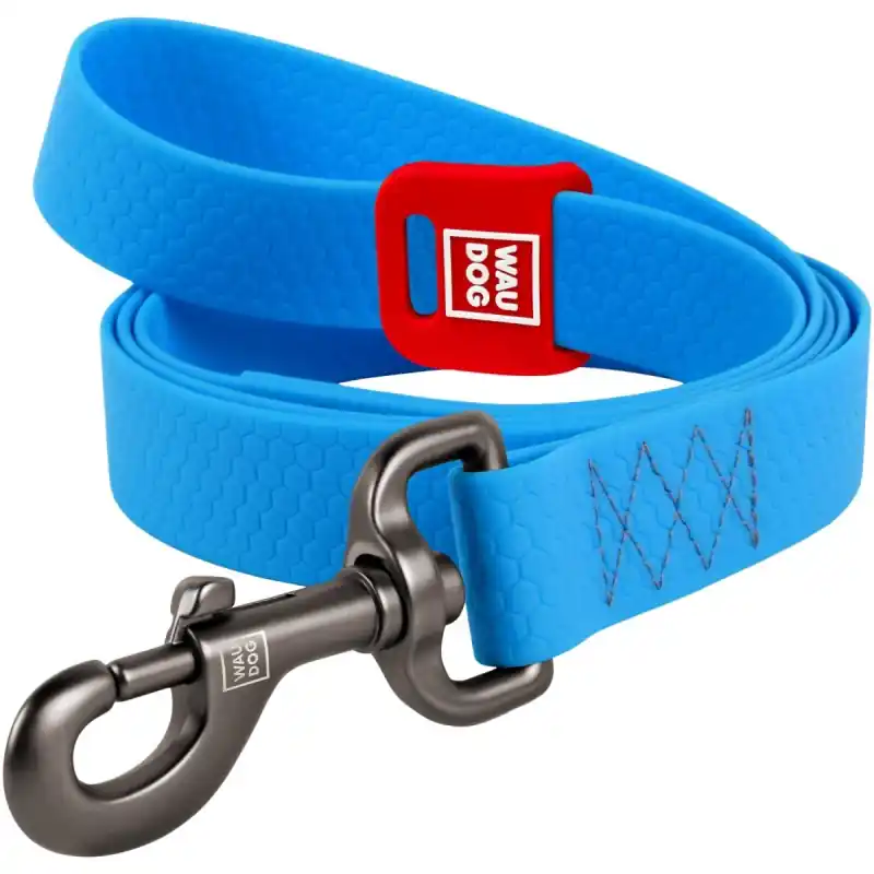 Premium WAUDOG Waterproof smycz wodoodporna - niebieski
