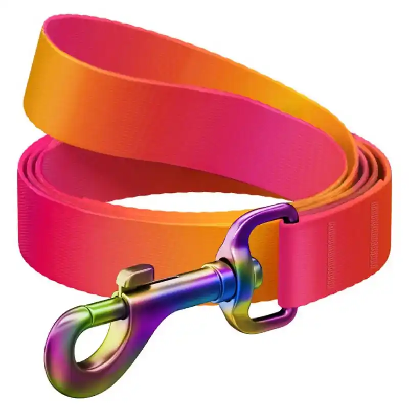 WAUDOG Nylon Recycled smycz nylonowa gradient pomarańczowa Oferta czasowa