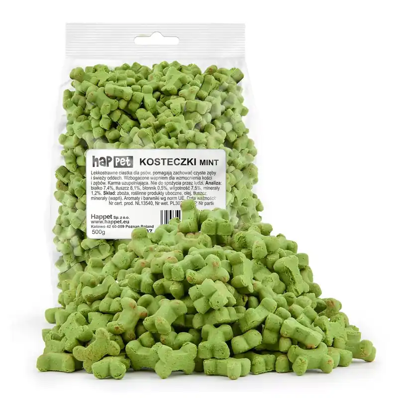 Ciastka - kosteczki mint 500g DB07 Dodaj do koszyka