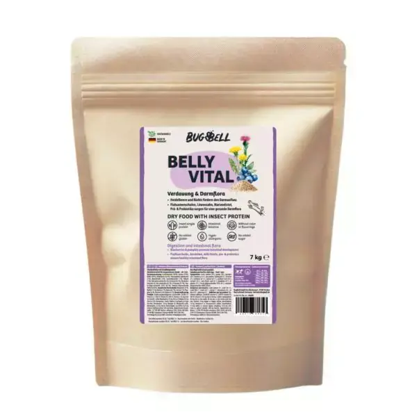 Szybka wysyłka BugBell PIES BELLY VITAL sucha 7kg