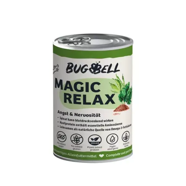 BugBell PIES VEGAN MAGIC RELAX 400g Łatwy zwrot